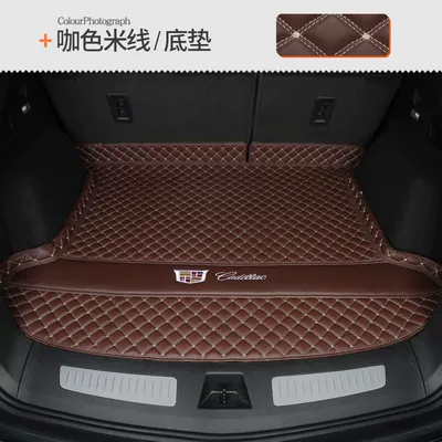 Trunk Mat — Cadillac XT5 GT4CT4XT4 - main-pad-single-piece-in-coffee-color-20-24-cadillac-xt5