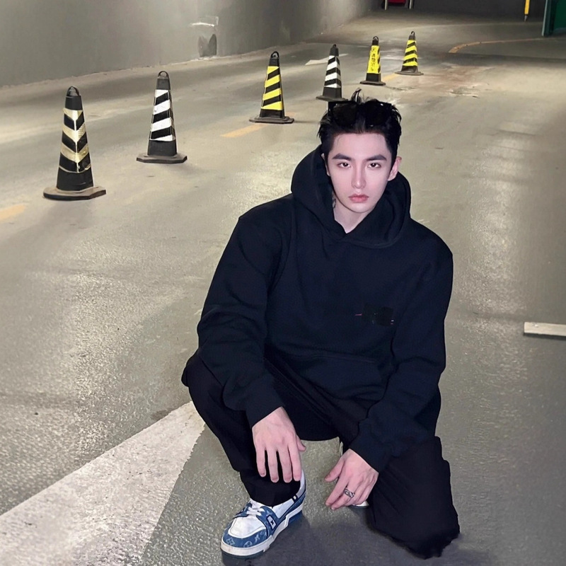 Paris B Brand Black Tape Cola Wave Embroidery Hooded Sweatshirt Family Unisex Couple Versatile Loose Ins Hoodie Paris B Brand Black Tape Cola Wave Embroidery Hooded Sweatshirt Family Unisex Couple Versatile Loose Ins Hoodie