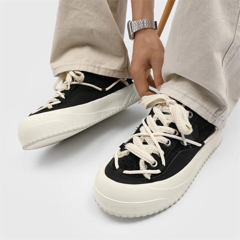 2025 new men's shoes niche couples low canvas shoes men's sports leisure skateboard shoes a generation of X230