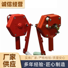 大棚配件 大棚卷膜器 手摇式温室蔬菜放风机手动卷膜器顶卷侧卷