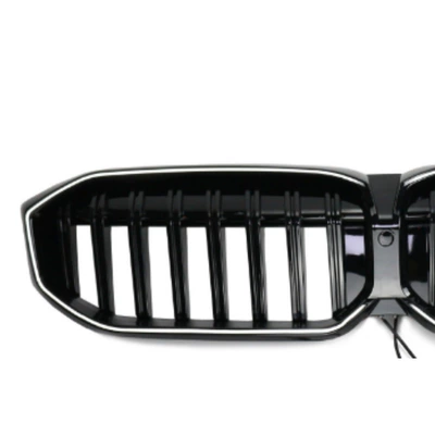 black, illuminated front grille, Zhongwang