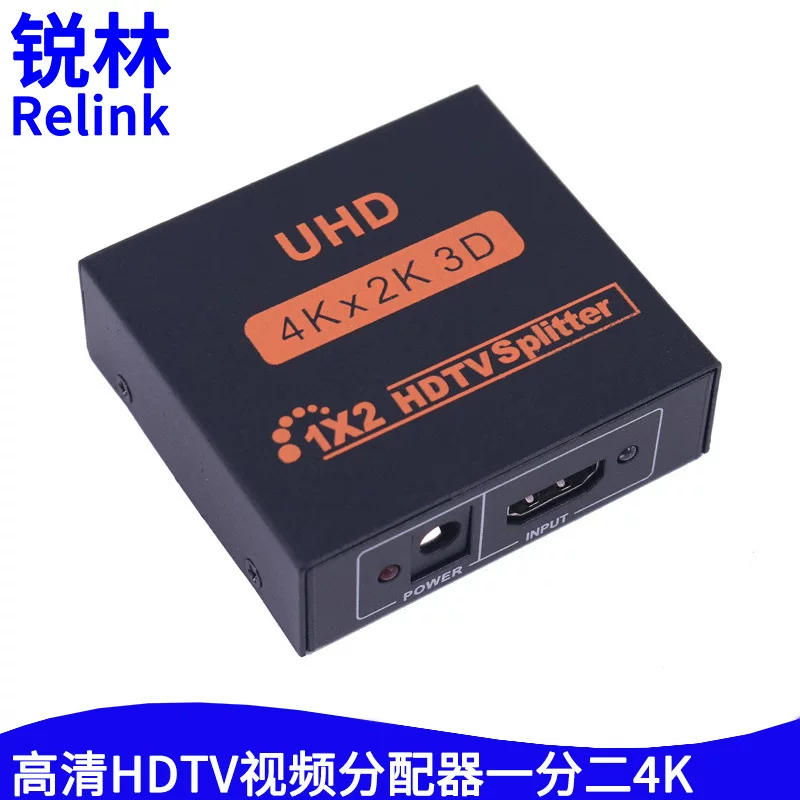 4k высокое разрешение hdmi сплиттер один к двум конвертер hdmi сплиттер дисплей 1 вход 2 выхода с одинаковым экраном