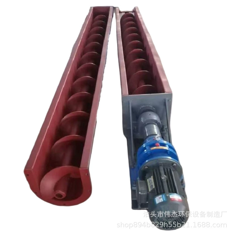 Производители винтовых конвейеров поставляют шнековое конвейерное оборудование из нержавеющей стали LS300 Безваловый винтовой конвейер