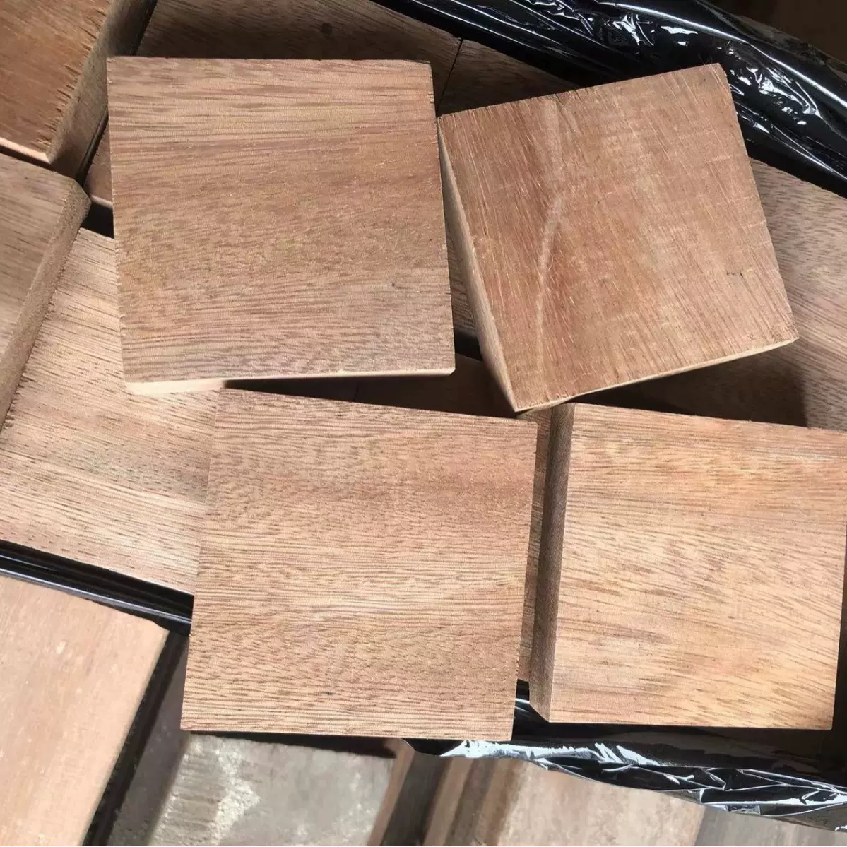 厂家定制硬杂木垫块 机械设备垫块垫高稳固承重减震机械设备专用