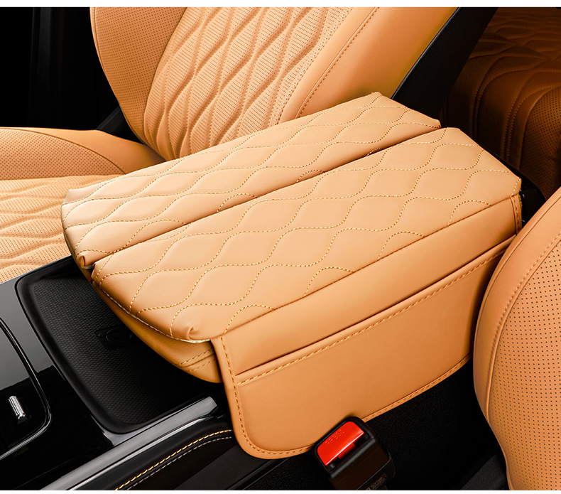 BYD Tang DMI/EV Champion Edition Hanzhong Control Armrest Box Leather Jacket Special Vehicle Interior Supplies Protection Elevatment Pad
