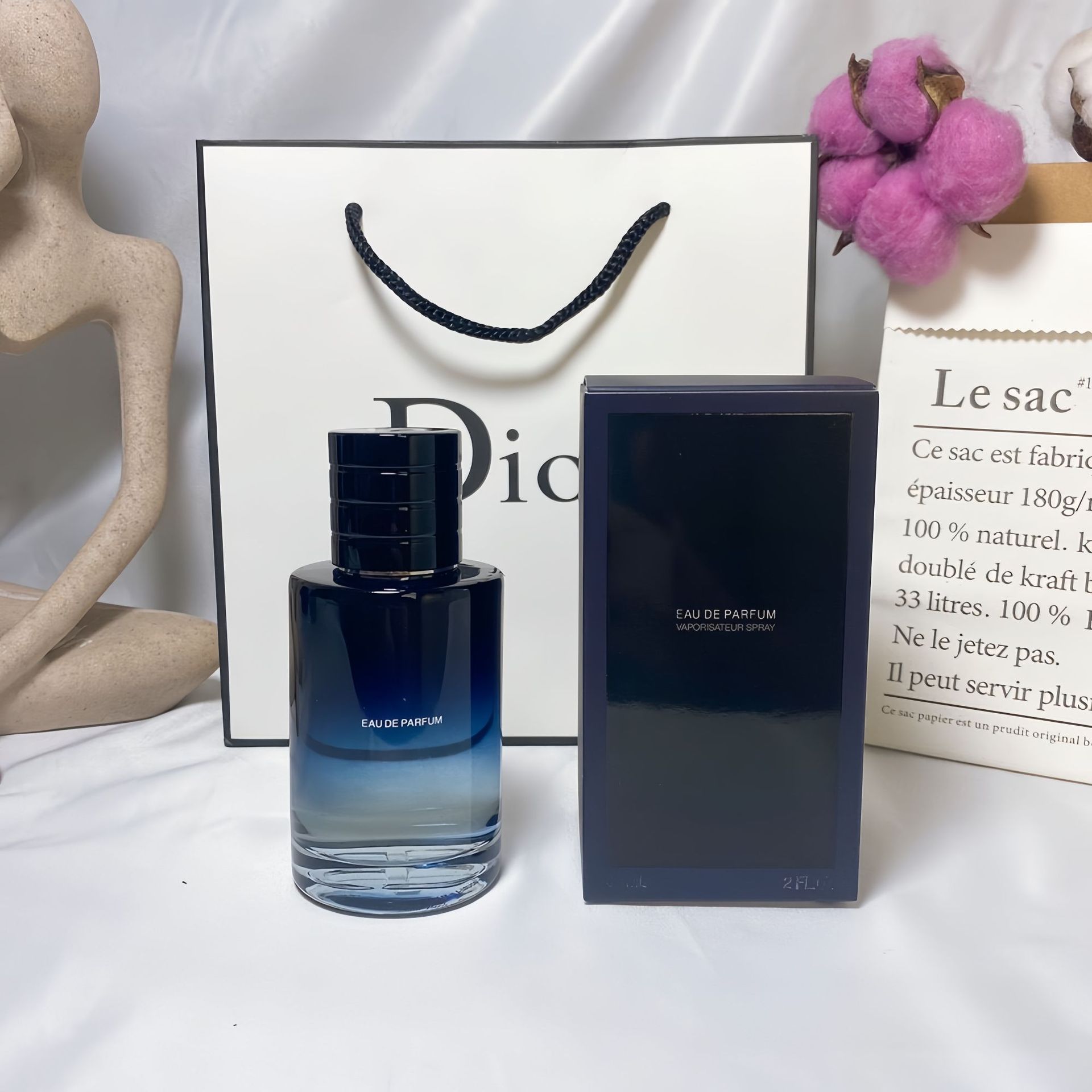 Cross-border Wilderness Men's Woody Blue Cologne Perfume Sauvage Parfum, Long-lasting Fragrance, Wholesale