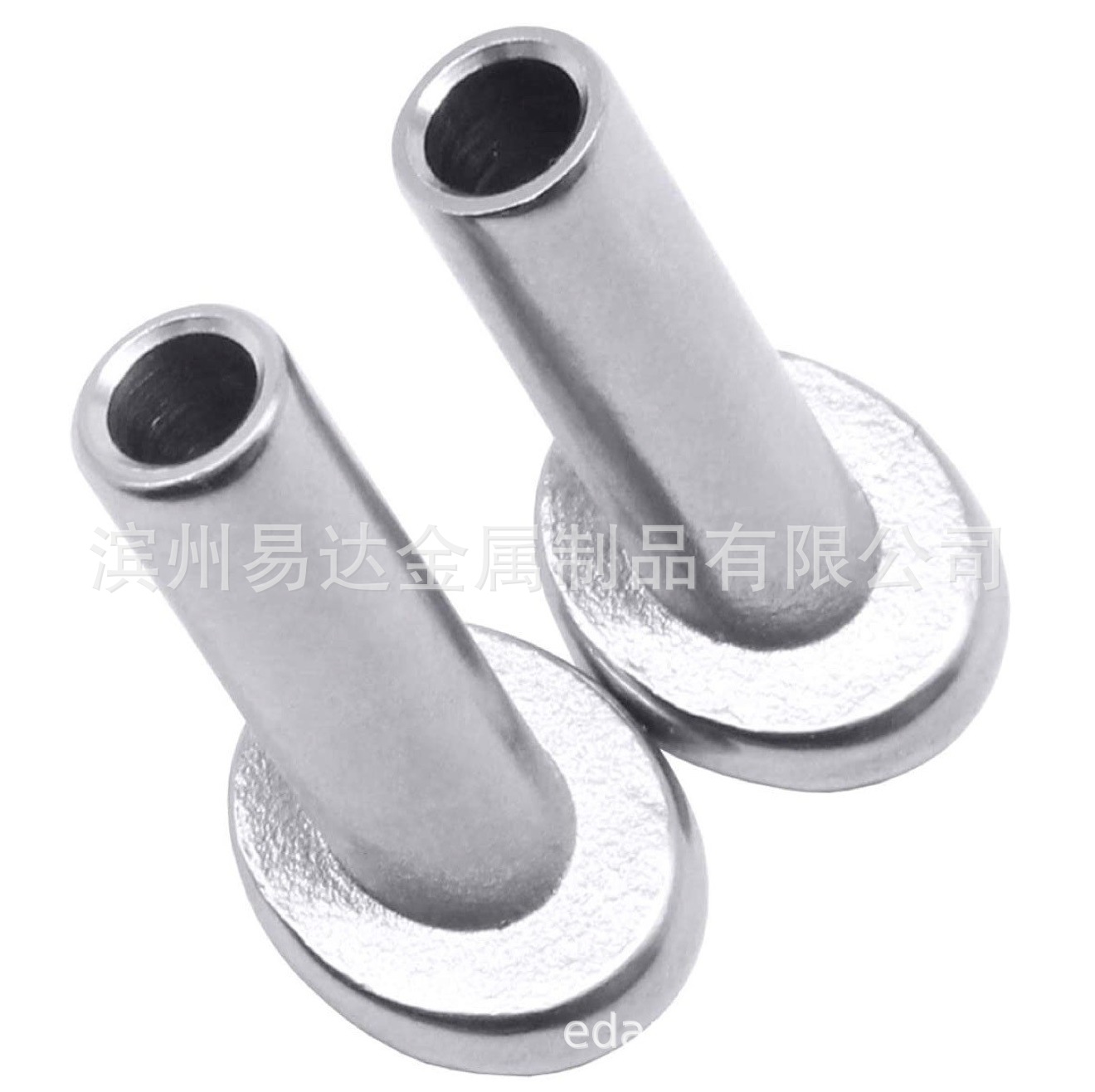 不锈钢斜保护套筒 钢丝绳配件  倾斜栏杆索具 铸造耐用