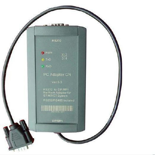 USB/PPI+ programming cable is a conversion cable from USB to PPI interface (RS485)