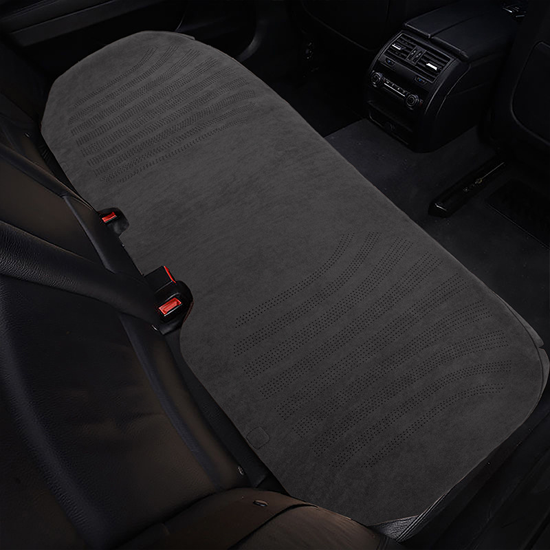 Universal – New Car Seat Seat cushion, seat cover - classic-black-rear-row-long-seat-1-piece