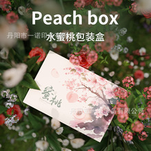 水蜜桃8个装桃子礼盒黄桃水蜜桃包装盒6个装无锡阳山水蜜桃包装盒