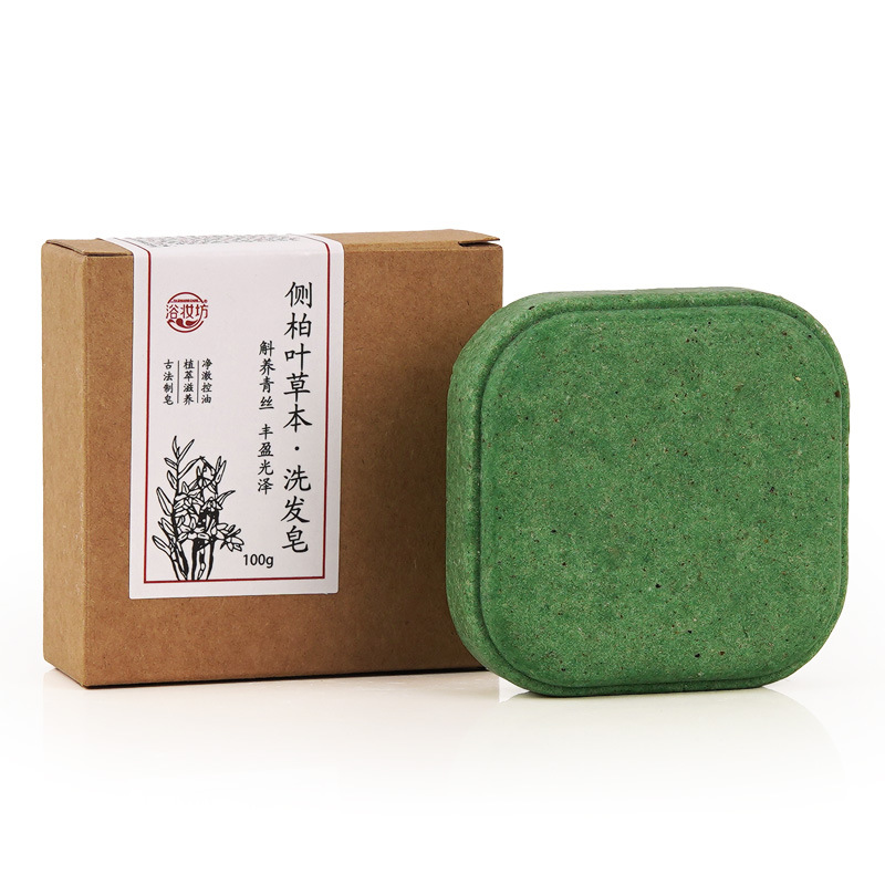 Jabón de Champú de Hierbas Naturales con Control de Grasa y Humectante para Cuidado del Cabello image 13