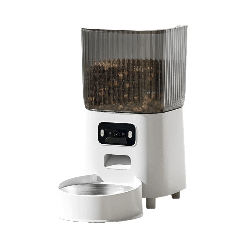 Alimentador automático para mascotas, alimentador inteligente visual para mascotas, alimentador automático para gatos, al por mayor transfronterizo