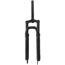 跨境专供26英寸山地车自行车避震碟刹无纹减震高碳钢38管油簧前叉
