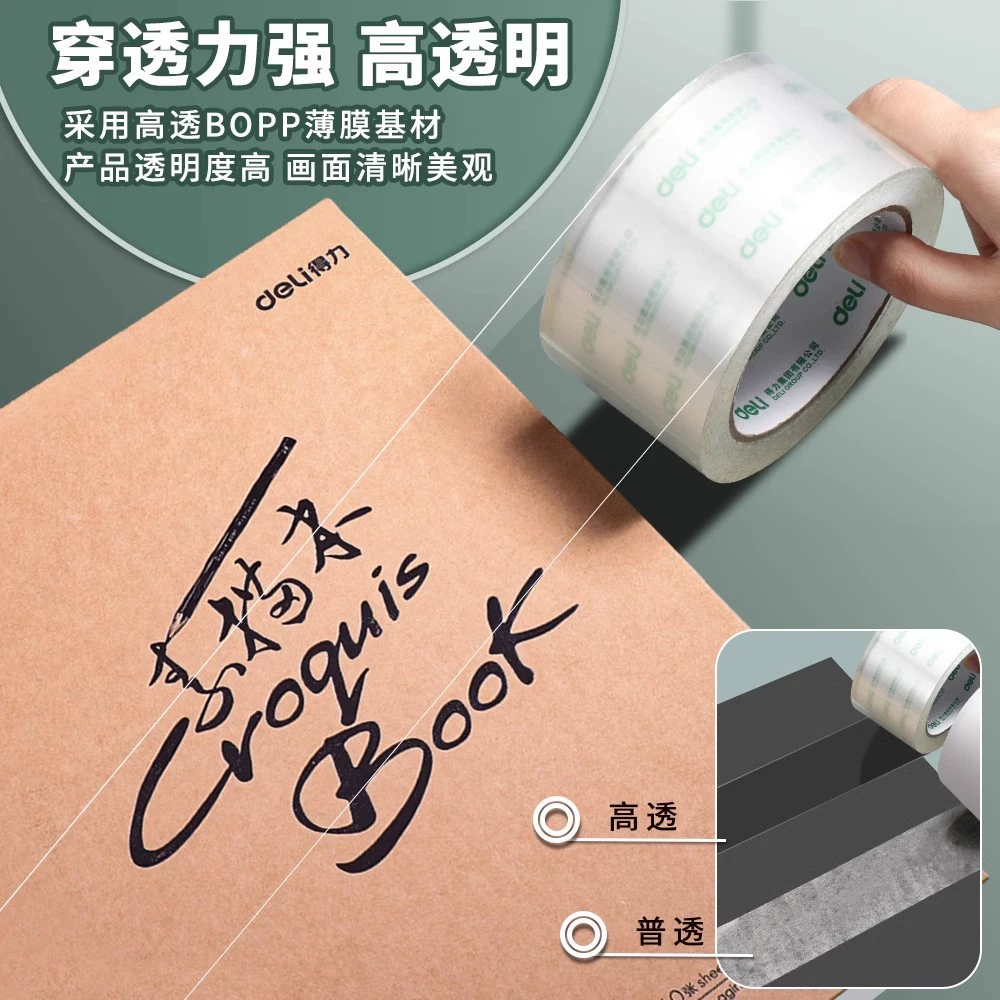 Hair band, transparent big pack, 4.5cm