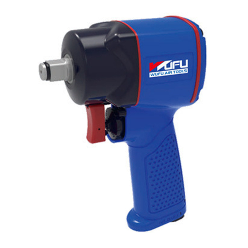 Llave neumática de WFI-3370 transfronteriza personalizada 610Nm herramienta neumática de gran torque 1/2 pulgada reparación de automóviles pistola de viento pequeña
