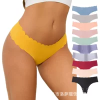 Бесшовное женское белье из полиамида, briefs с высокой эластичностью, XS–L