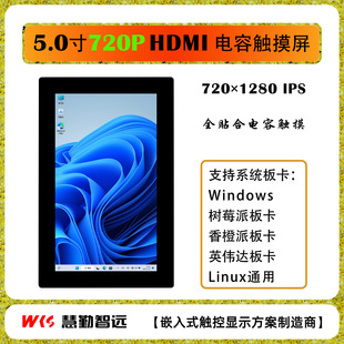 ��ݮ��5��IPS 720P HDMI����1280x720������ȫ�N������|���@ʾ��