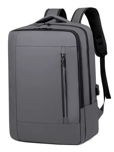 Cross-border Large-capacity Multi-function Business Commuter Leisure Fashion Computer Backpack Water-repellent Leather Film Cloth Backpack