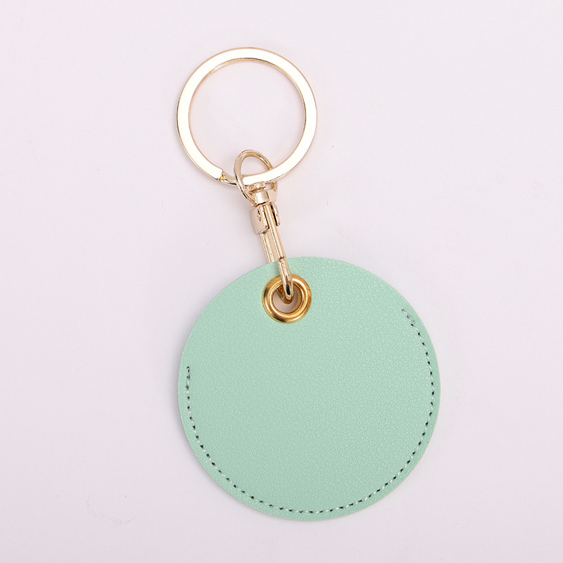 Cubierta de la tarjeta de control de acceso gota de agua llavero cuero genuino comunidad mujer hombre estudiante IC tarjeta de autobús elevador cubierta protectora de inducción