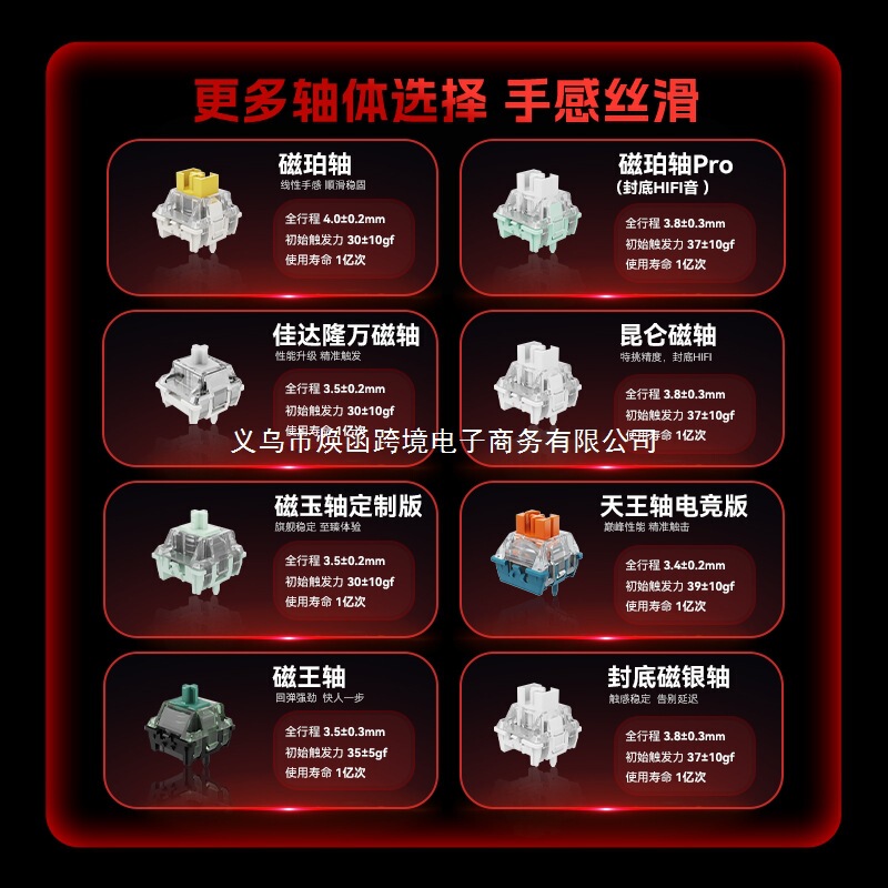 美加狮MAD60/68 HE电竞磁轴键盘mad68pro游戏机械键盘61/68键|undefined