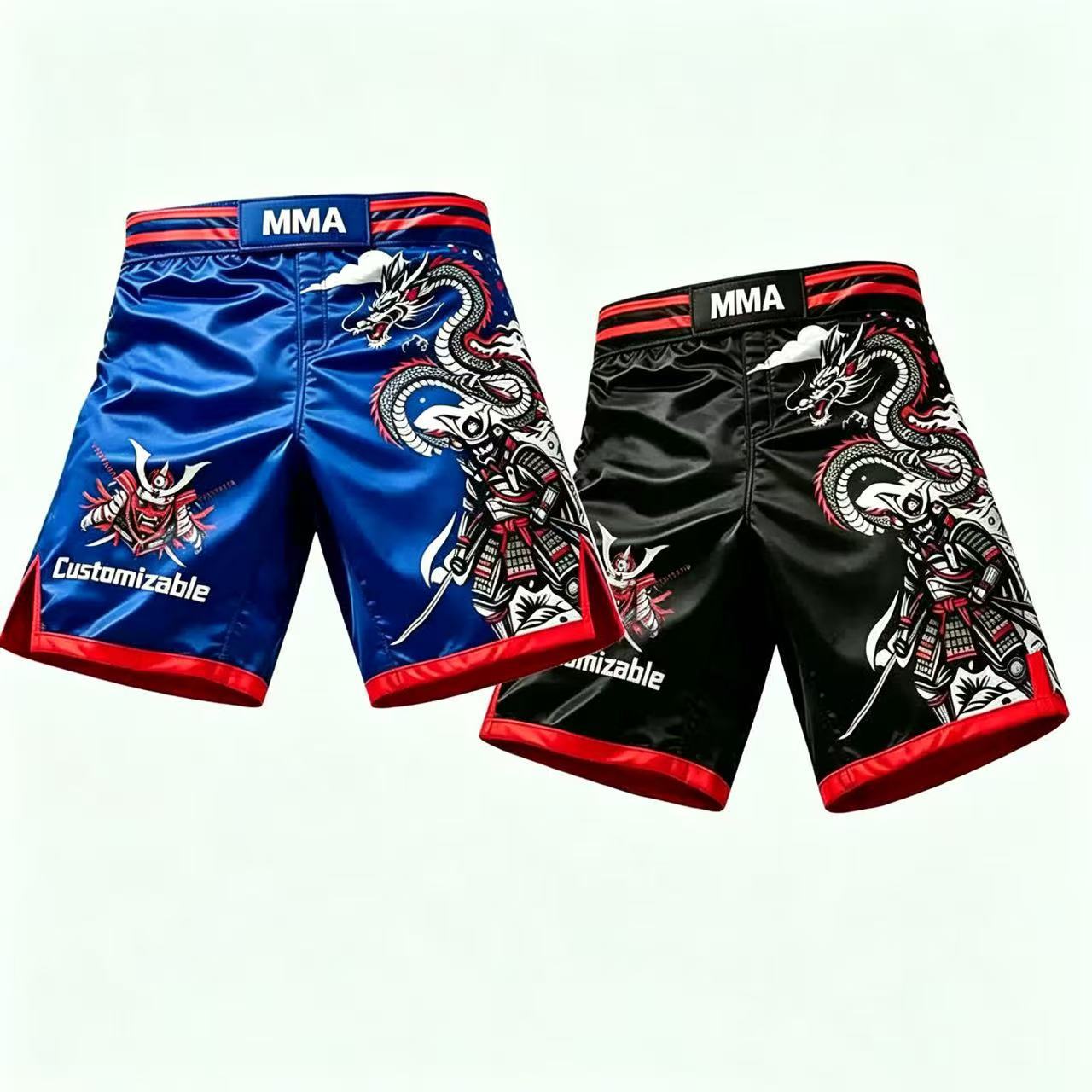 New Mma Muay Thai Fighting Training Quick-Dry Shorts, Durable Sports Shorts for Men and Women, Ufc Fitness Breathable Boxing Shorts