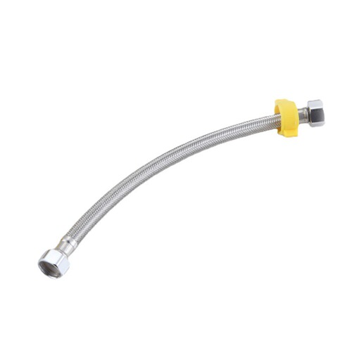 304 stainless steel hose metal high pressure braided steel wire 4 points water heater toilet inlet pipe high pressure pipe wholesale
