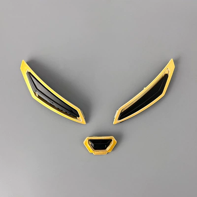 Motorcycle Helmet Accessories Collection Dəbilqə (Kaska) aksesuarları - k1k1s-windshield-bright-gold