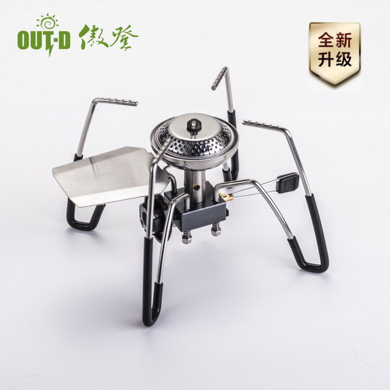 Camping horno de araña portátil tarjeta plegable horno de gas al aire libre picnic al aire libre estufa de alta potencia SOTO