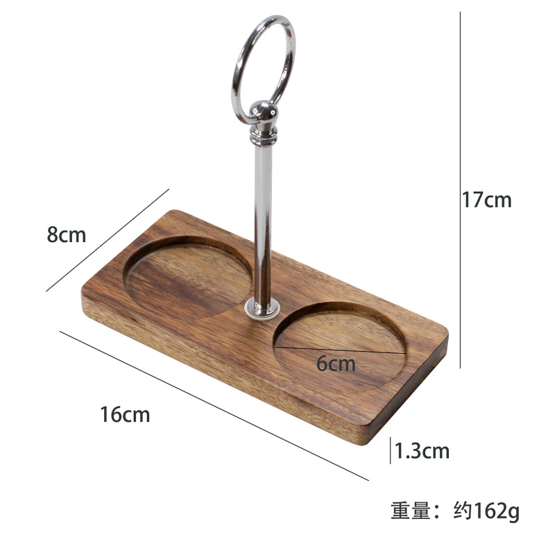 木胡椒研削ベース研磨器スタンドアカシア木アクリルハンドル底パッド研磨器ベース|undefined