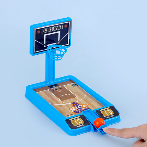 Large basketball hoop desk toy parent-child interactive children's indoor toy leisure toy cross-border small toy