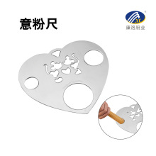 不锈钢意粉尺创意卡通量面器酒店餐厅意大利面测量器厨房小工具