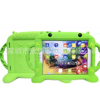 Suitable for Cartoon BBK Tablet S2 S3 Learning Machine Doll Letter Silicone Cover Protective Shell Letter with Handle