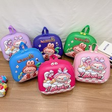 幼儿园书包女2024新款卡通可爱压花大容量学生书包男儿童蛋壳背包