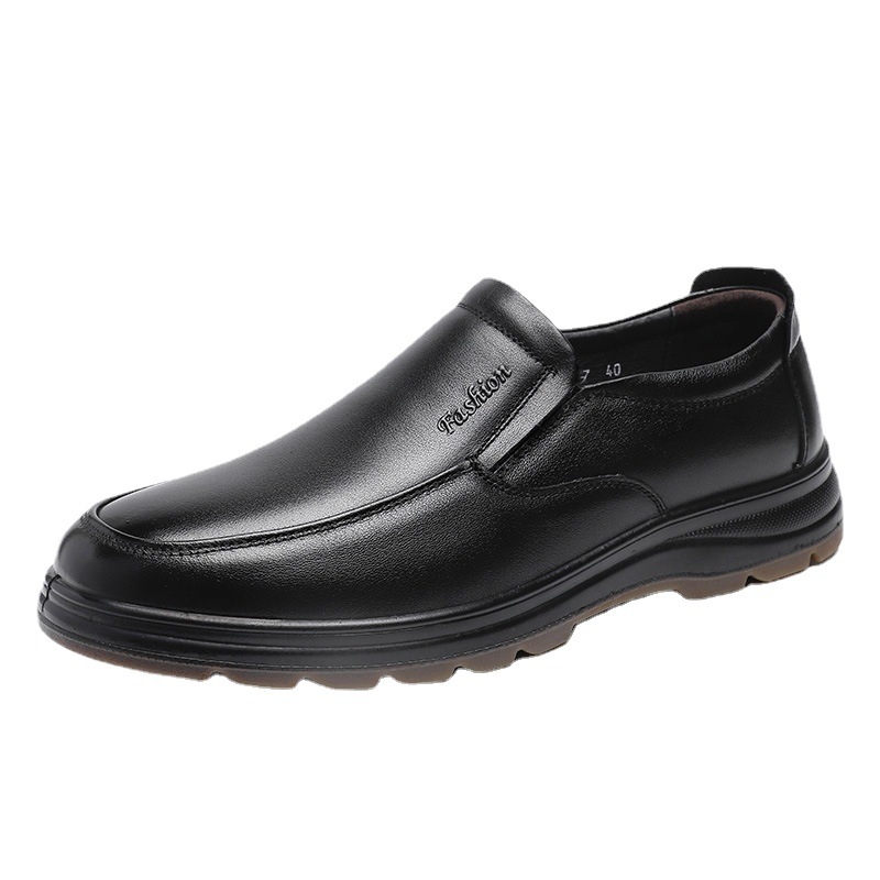 Mocassini Oxford da uomo Calzature da sera in pelle sintetica con punta quadrata e punta a punta_voghion.com