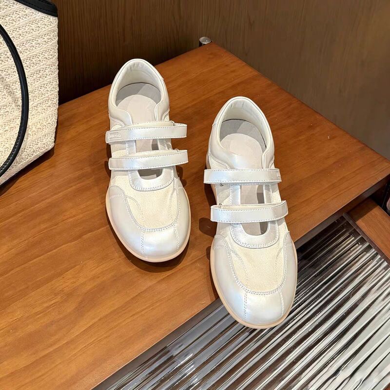 7cm Height-Increasing German-Style Mary Jane Shoes for Women, New Summer Thick-Soled Casual Silver Ballet-Style Flats for Petite Individuals 7cm Height-Increasing German-Style Mary Jane Shoes for Women, New Summer Thick-Soled Casual Silver Ballet-Style Flats for Petite Individuals