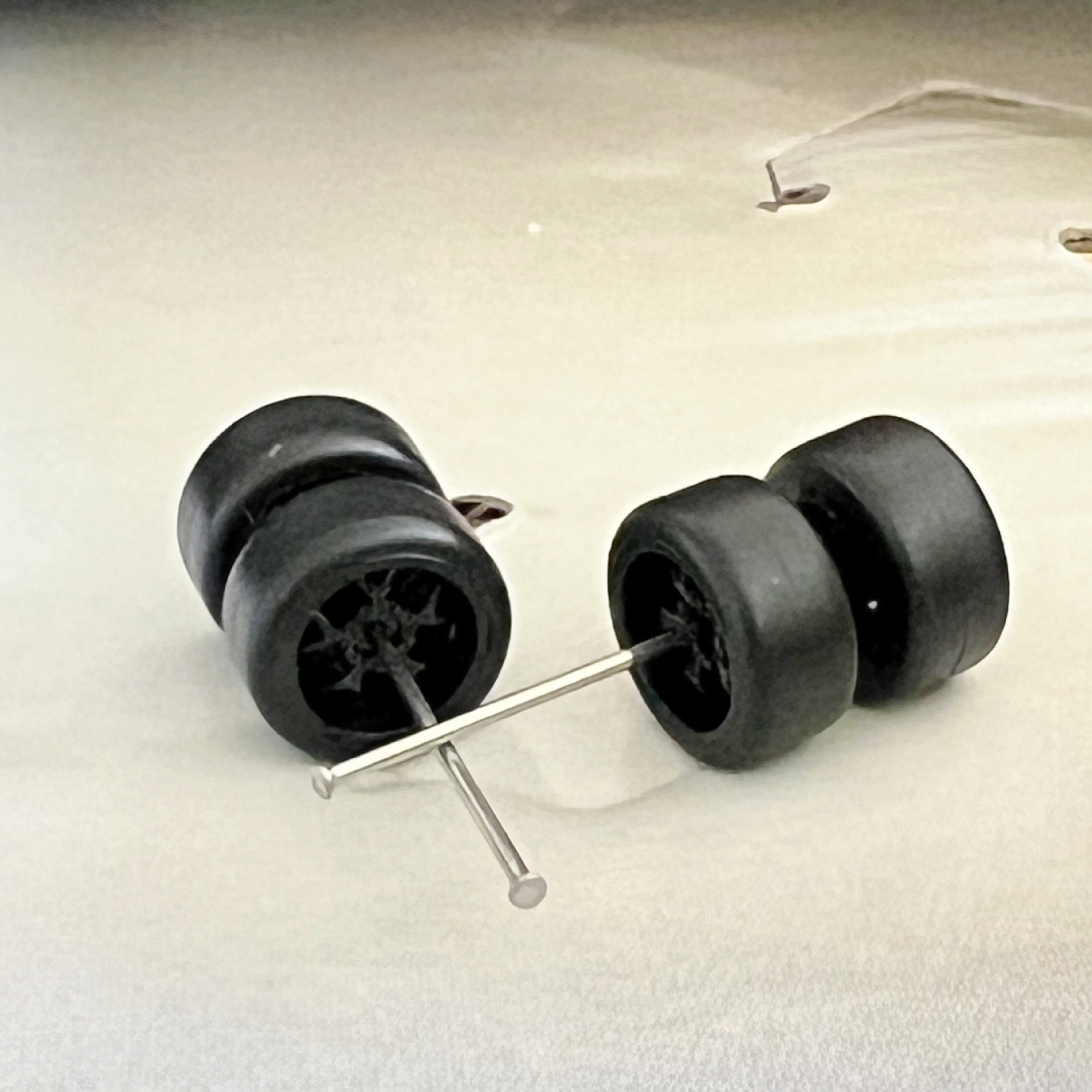 Hot Wheels Matchbox Domica 1/64 de nivel de entrada de aleación de coche modelo de modificación de la rueda de goma del neumático de goma cubo de la rueda