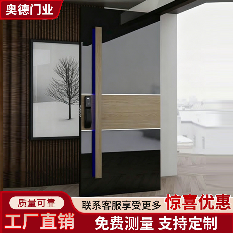 Modern Wood-Grain Entrance Door, Home-Use Class a Anti-Theft Door, Soundproof Entry Door, Main Entrance Door for Self-Built Homes Modern Wood-Grain Entrance Door, Home-Use Class a Anti-Theft Door, Soundproof Entry Door, Main Entrance Door for Self-Built Homes