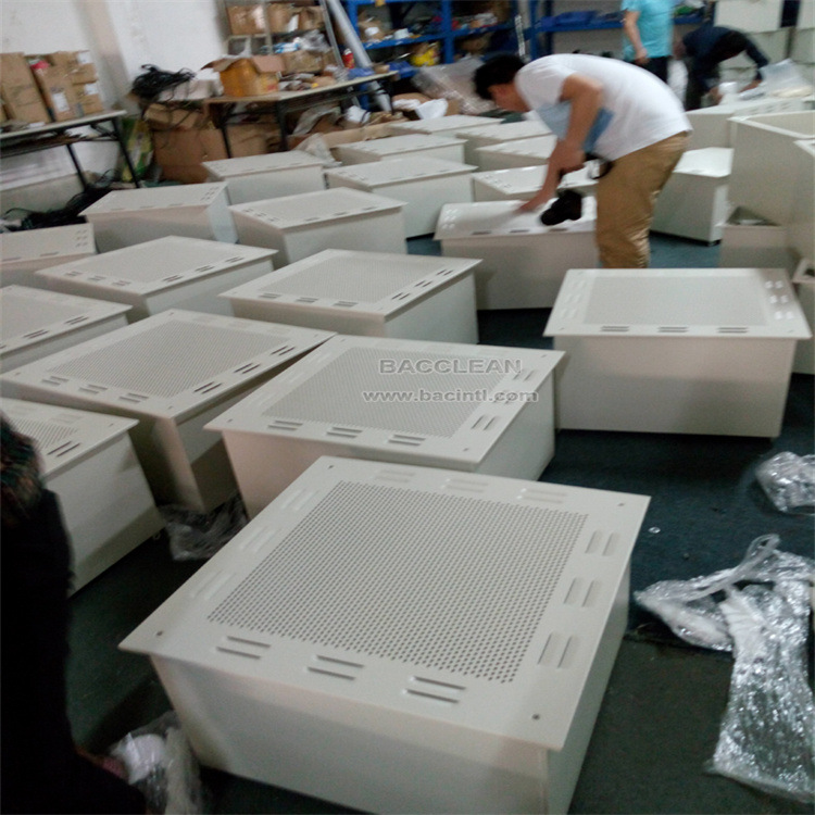 高效静压箱送风口四件套无尘净化送风口高效空气过滤器出风口