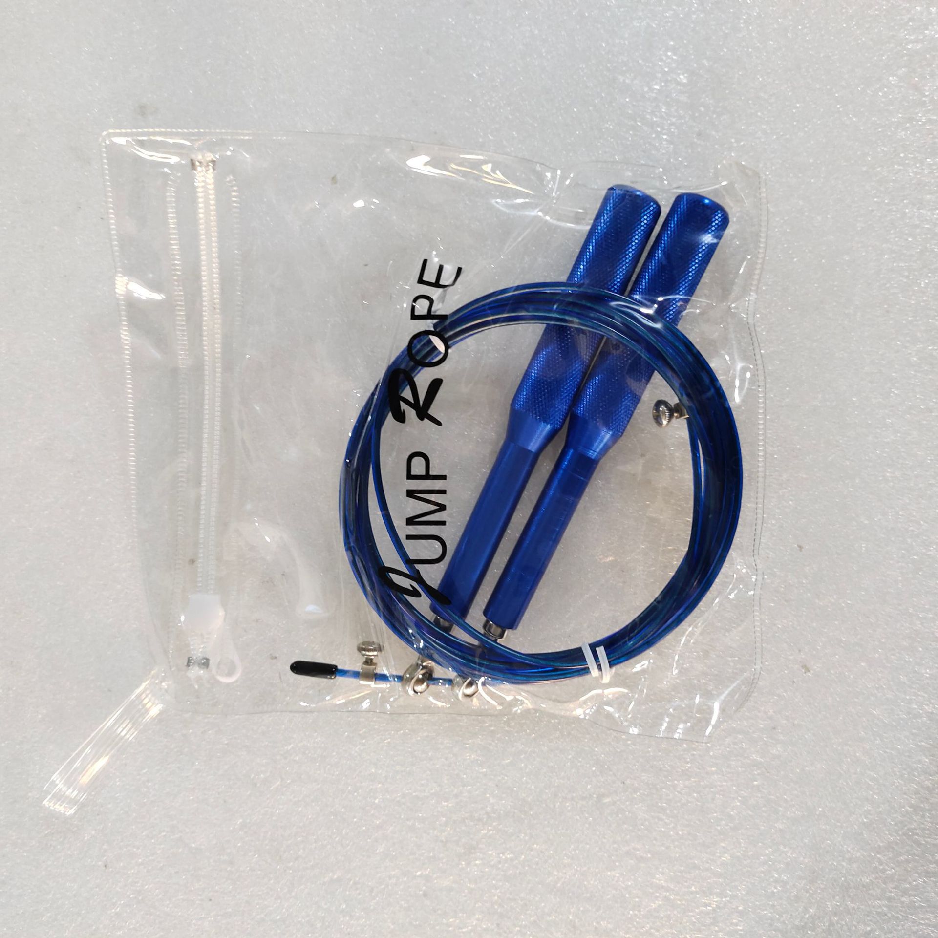 블루 (PVC 지퍼 가방)