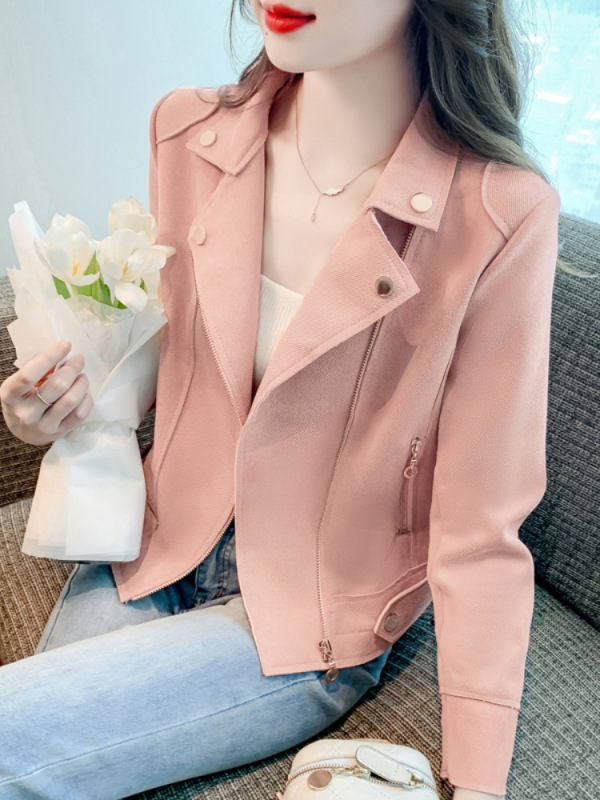 小香风短款外套女2025年春秋新款气质翻领西装洋气外穿长袖上衣潮|undefined