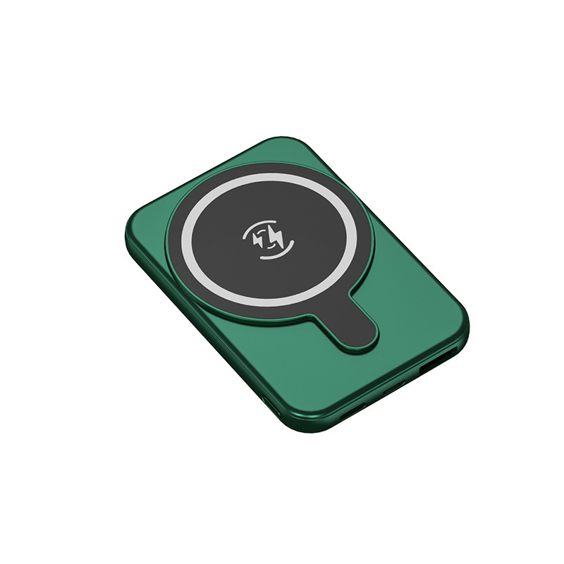 卸売マグセーフマグネット無線充電宝小型携帯miniマグネット無線充電宝logoカスタマイズ|undefined