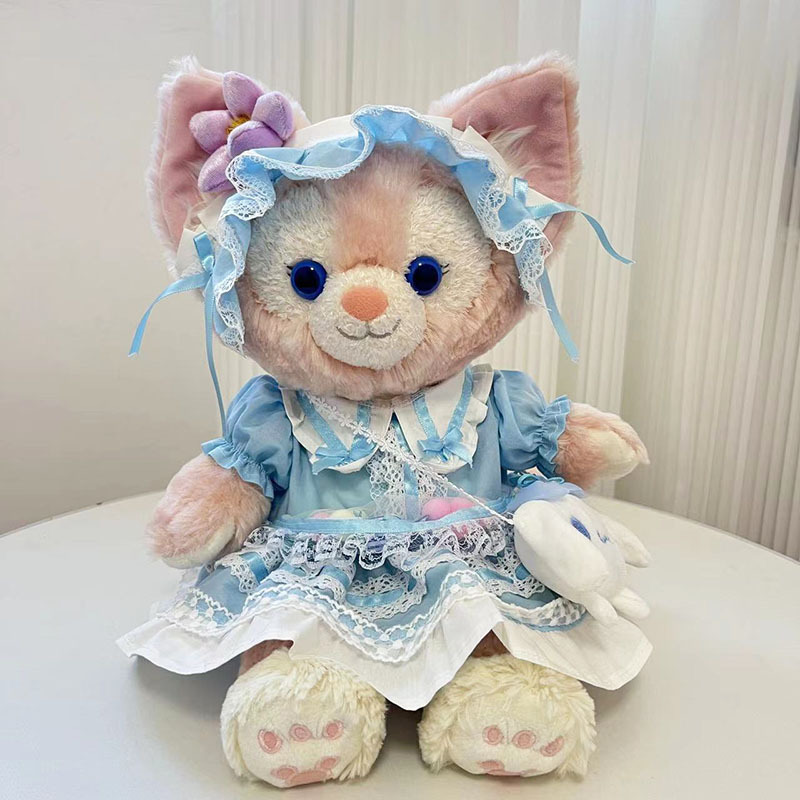 컬러 볼 캔디 블루 레이스 스커트