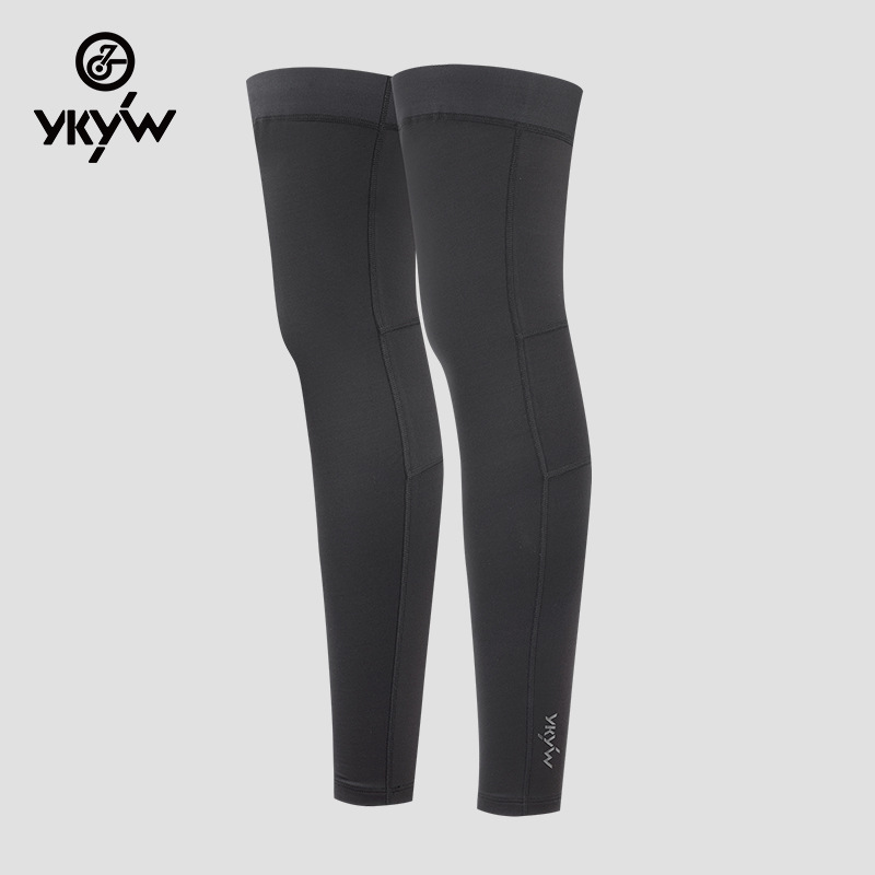 New Product for Foreign Trade Independent Websites: Sports Leg Warmers, Comfortable Fit, Non-Slip Reflective Strips, Fleece-Lined, Warm Knee Protection, Cycling Leg Warmers