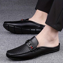 J 26450 Men's Fashion Metal Buckle Slip-On ѹ�������۰���