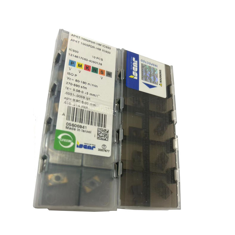 ISCAR伊斯卡数控铣削刀片合金涂层刀粒APKT1003PDR-HMIC830
