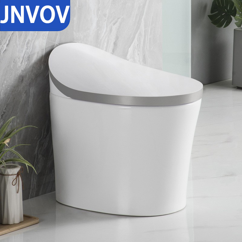 智能马桶小户型家用脚感冲水全自动清洗自动翻盖坐便器烘干座便|ms