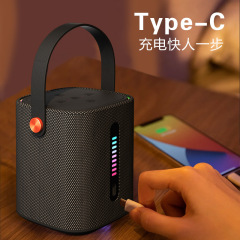 普智捷私模の新型ブルートゥーススピーカー屋外携帯布芸ファッション無線デスクトップコンピュータ音響サブウーファ