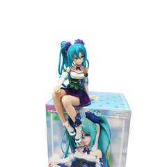 Hatsune Miku, Morning Glory Fairy Flower Spirit Hatsune Figure—Anime 2D-Style Peripheral, PC Case Decorative Item, Gift