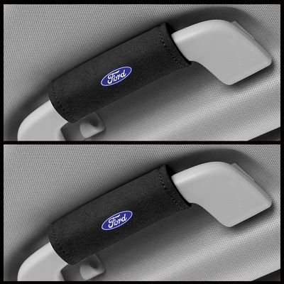 handle protective cover car door — Sürətlər qutusu və əl tormozu başlıqları - ford-black-suede-pull-gloves-pair