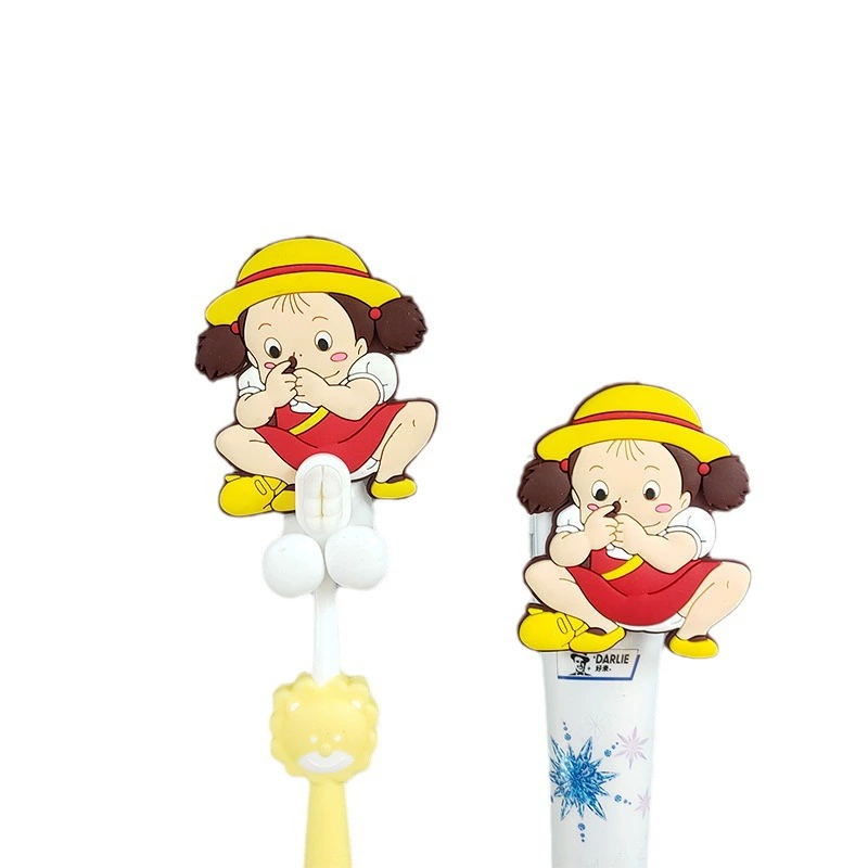Creative cartoon toothbrush, toothpaste, set
